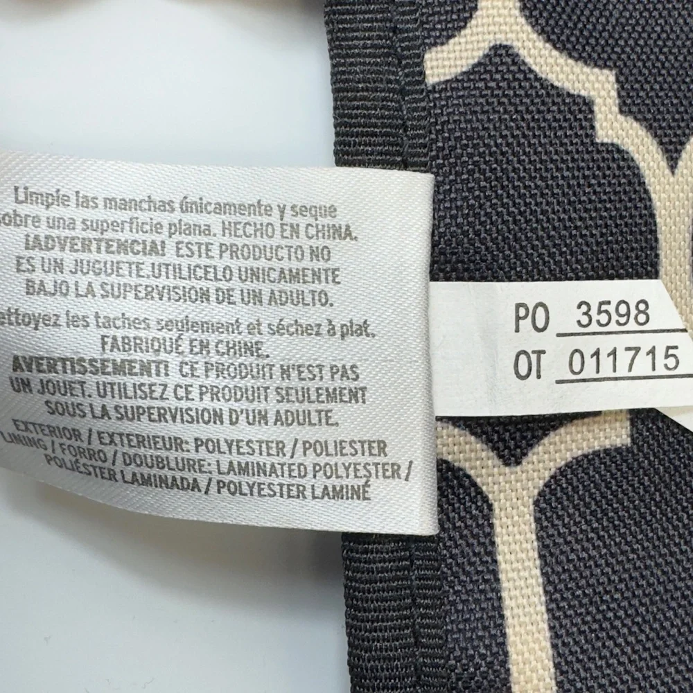 Skip Hop Travel Diaper Changing Pad Station & Bag Unisex black & tan